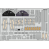 Eduard photod&eacute;coupe avion 32971 Am&eacute;lioration Messerschmitt Bf 108 WeekEnd Eduard 1/32