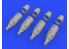 Eduard kit d'amelioration hélicoptère brassin 648574 Lance roquettes UB-32A-24 1/48