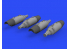 Eduard kit d'amelioration hélicoptère brassin 648574 Lance roquettes UB-32A-24 1/48