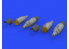 Eduard kit d'amelioration hélicoptère brassin 648574 Lance roquettes UB-32A-24 1/48