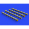 Eduard kit d'amelioration h&eacute;licopt&egrave;re brassin 648576 9K114 Sturm missiles 1/48