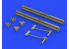 Eduard kit d'amelioration avion brassin 648577 Lance roquettes Bazooka P-51D Eduard 1/48