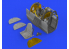 Eduard kit d'amelioration avion brassin 648578 Cockpit Spitfire Mk.I Eduard 1/48