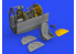 Eduard kit d'amelioration avion brassin 648578 Cockpit Spitfire Mk.I Eduard 1/48