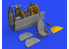 Eduard kit d'amelioration avion brassin 648578 Cockpit Spitfire Mk.I Eduard 1/48