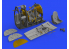 Eduard kit d'amelioration avion brassin 648578 Cockpit Spitfire Mk.I Eduard 1/48