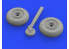 Eduard kit d'amelioration avion brassin 648579 Roues Spitfire Mk.I Eduard 1/48