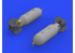 Eduard kit d'amelioration brassin 672244 Bombes US 1000lb 1/72