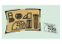 Cmk kit d'amelioration 7426 A-20G/H/K/J Havoc/Boston Mk.IV/V cockpit pour kit special hobby 1/72