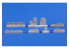 Cmk kit d'amelioration 7429 Compartiment de nez B-25C / D (Station de bombardement) pour kit airfix 1/72