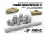 Meng maquette voiture SPS-073 Ensemble de rangement et d'accessoires pour FV510 1/35