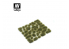 Vallejo Touffe sauvage SC415 Vert sec hauteur de l'herbe 6mm