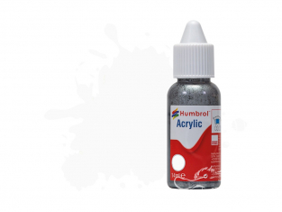 HUMBROL Peinture Acrylique 135 Vernis satin Flacon compte-gouttes 14ml