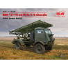 Icm maquette militaire 35591 BM-13-16 sur W.O.T. 8 ch&acirc;ssis, MLRS sovi&eacute;tique de la Seconde Guerre mondiale 1/35
