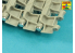 Aber kit d'amelioration 16170B Goupilles de maillon de piste de char Panther x 176 pcs. 1/16