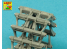 Aber kit d'amelioration 16198 Pz.Kpfw.I Ausf. Broches de liaison dechenille A / B x 200 pcs. 1/16