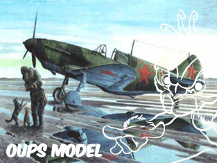 RODEN maquettes avion 038 LAGG-3 série 35 1/72