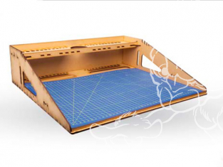ModelCraft WTA3/CM Poste de travail avec tapis de coupe