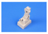Cmk kit d'amelioration Q48370 F-104 G/S Seat (M.-B. Mk.7) pour kit Kinetic 1/48