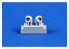 Cmk kit d'amelioration Q48373 Echappements Reggiane Re 2000 pour kit Special Hobby 1/48