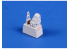 Cmk kit d'amelioration Q48374 Appui-tête Reggiane Re 2000 pour kit Special Hobby 1/48