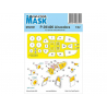 Special Hobby Masque avion M32001 P-39 Airacobra pour kit special hobby et Revell 1/32