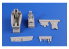 Cmk kit d'amelioration 4403 Cockpit F-104G/ J Starfighter et siège éjectable C2 pour kit Kinetic 1/48