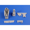 Cmk kit d'amelioration 4404 Cockpit F-104G/S Starfighter et si&egrave;ge &eacute;jectable MB.7 pour kit Kinetic 1/48