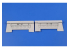 Cmk kit d'amelioration 4402 Kit de correction des volets Hawker Hunter F.58A pour kit Airfix 1/48