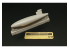 Brengun kit d'amelioration avion BRL48136 Réservoir de carburant F6F 1/48
