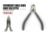 MENG MTS-022 outillage pince à dégrapper coupe-bord à simple tranchant