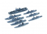 Fujimi maquette bateau 401577 2ème groupe de garde de la Force d'autodéfece maritime Japonaise JMSDF 1/3000