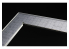 Hasegawa outillage TT115 Échelle de coupe en forme de L (15 cm x 9 cm)