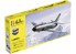Heller maquette avion 56343 STARTER KIT Saab Lansen A/S 32 ensemble complet 1/72