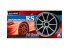 Aoshima maquette voiture 053782 Jantes ADVAN RACING RS 19" et pneus 1/24