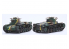 Fujimi maquette militaire 762418 Type 97 Chiha ensemble de 2 avec infanterie de l'armée japonaise 1/76