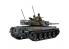 Fujimi maquette militaire 762319 Char d'autodéfense terrestre Type 74 (équipé de BATRA) 2 chars inclus 1/76