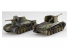 Fujimi maquette militaire 762449 char de combat complet de l'armée japonaise Honi ensemble de 2 avec infanterie 1/76