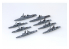 Fujimi maquette bateau 401621 Navire de guerre 2e groupe de garde de la Force d'autodéfense maritime (1998) 1/3000
