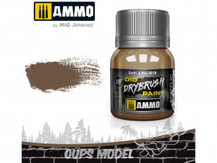 MIG peinture acrylique Drybrush 619 Terre 40ml