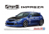 Aoshima maquette voiture 058756 Ings GRB IMPRESA WRX STI '07 SUBARU 1/24