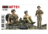 Hobby Fan kit personnages HF751 ÉQUIPAGE DU CENTURION DE L'ARMÉE BRITANNIQUE GUERRE DE CORÉE 1/35