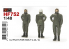 Hobby Fan kit personnages HF752 Pilote U-2 Early U-2A/C 1/48