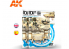 Ak Interactive livre AK4844 Tanker Techniques Magazine IDF Special Issue VOL.1 Bilingue (Anglais - Espagnol)