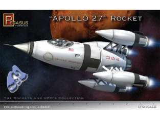 PEGASUS maquette espace 9101 APOLLO 27 ROCKET SHIP 1/72