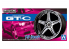 Aoshima maquette voiture 54611 VOLK RACING GT-C 19 inch et pneus 1/24