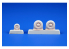 Cmk kit d'amelioration Q48380 F-104C/G/J Roues Early type pour kit Kinetic 1/48