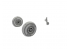 Cmk kit d'amelioration 4413 DH.82 Tiger Moth Mainwheels et Tailskid avec roue pour kit Airfix 1/48