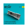 ResKit kit d'amelioration avion RSU32-0021 Tuy&egrave;re pour F-104 Starfighter (S/G Late) kit Italeri 1/32