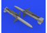 Eduard kit d'amelioration brassin 632164 Armement AGM-88 HARM 1/32